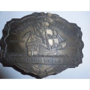 Livingstown Wells Co. Nautical Men's Belt Buckle